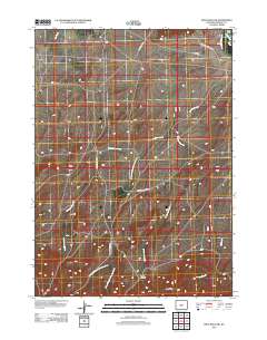 Split Rock NW 2012 topographic map thumbnail