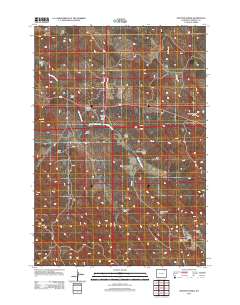 Spotted Horse 2012 topographic map thumbnail