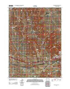 Rawlins Peak 2012 topographic map thumbnail