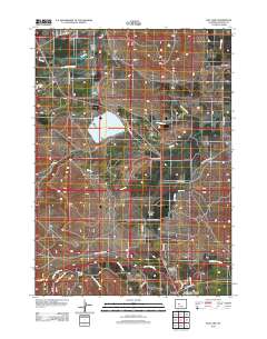 Ray Lake 2012 topographic map thumbnail