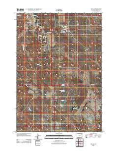 The Gap 2012 topographic map thumbnail