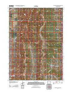 Sublette Canyon 2012 topographic map thumbnail