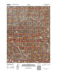 Rotten Springs 2012 topographic map thumbnail