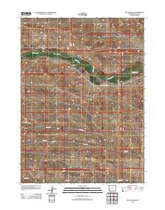The Palisades 2012 topographic map thumbnail