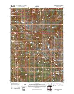 Tower Junction 2012 topographic map thumbnail
