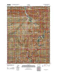 Savage Ranch 2012 topographic map thumbnail