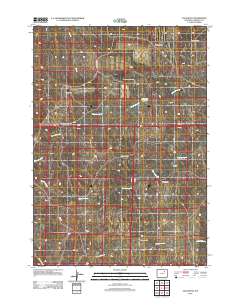 Savageton 2012 topographic map thumbnail