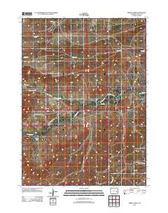 Spring Creek 2012 topographic map thumbnail
