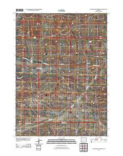 Sulphur Bar Spring 2012 topographic map thumbnail
