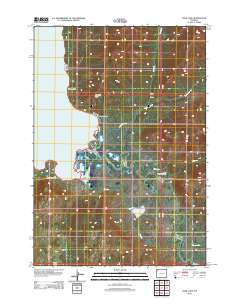 Trail Lake 2012 topographic map thumbnail