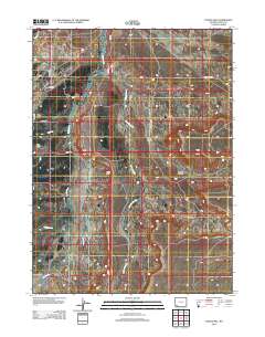 Turtle Hill 2012 topographic map thumbnail