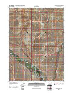 Thoman School 2012 topographic map thumbnail