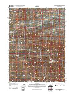 Upper Powder Spring 2012 topographic map thumbnail