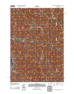 Somerville Flats East 2012 topographic map thumbnail
