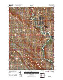 Spence 2012 topographic map thumbnail