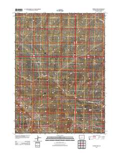 Tenmile Rim 2012 topographic map thumbnail