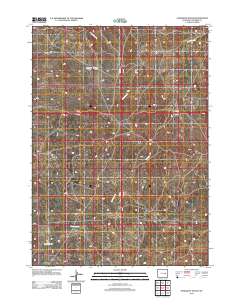 Sundquist Ranch 2012 topographic map thumbnail