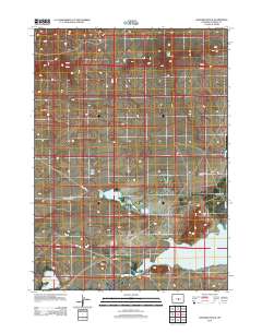 Sanford Ranch 2012 topographic map thumbnail