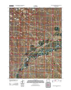 Two Buttes Reservoir 2012 topographic map thumbnail