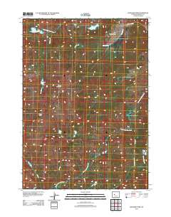 Washakie Park 2012 topographic map thumbnail