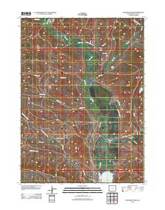 Wilkinson Creek 2012 topographic map thumbnail