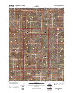 Simpson Gulch SE 2012 topographic map thumbnail