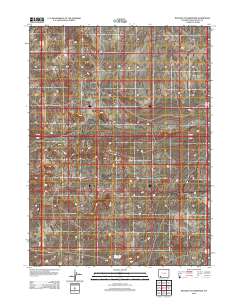 Winter Fat Reservoir 2012 topographic map thumbnail