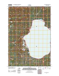 West Thumb 2012 topographic map thumbnail