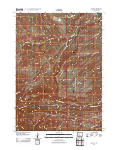 Wise Flat 2012 topographic map thumbnail
