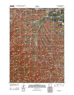 Wind River 2012 topographic map thumbnail