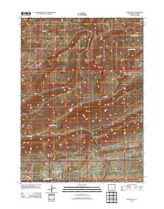 Windy Hill 2012 topographic map thumbnail