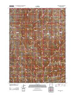 Windy Point 2012 topographic map thumbnail