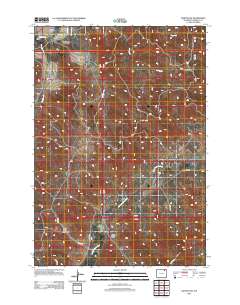 Weston SW 2012 topographic map thumbnail