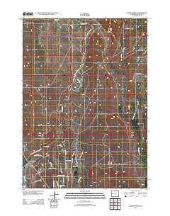 Warren Bridge 2012 topographic map thumbnail