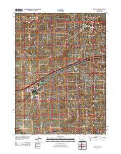Wamsutter 2012 topographic map thumbnail
