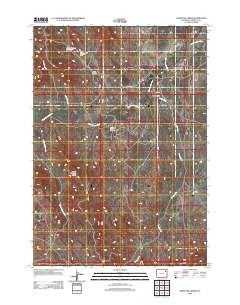 Whitetail Creek 2012 topographic map thumbnail