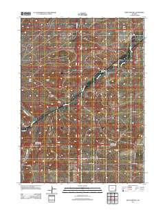 Whitcomb Hill 2012 topographic map thumbnail