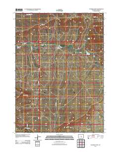 Fourmile Point 2012 topographic map thumbnail