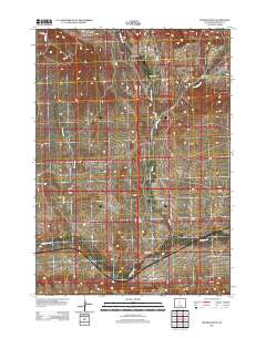 Picard Ranch 2012 topographic map thumbnail