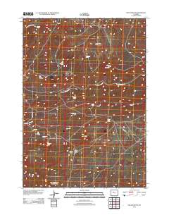 Potato Butte 2012 topographic map thumbnail