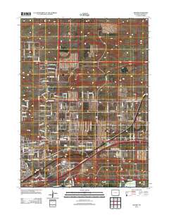 Archer 2012 topographic map thumbnail