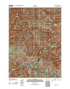 Difficulty 2012 topographic map thumbnail