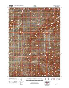 Guide Rock 2012 topographic map thumbnail