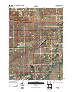 Laramie SW 2012 topographic map thumbnail