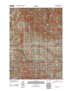 Waltman NW 2012 topographic map thumbnail