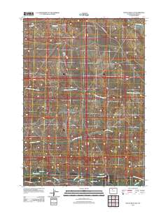 Dutch Nick Flat 2012 topographic map thumbnail