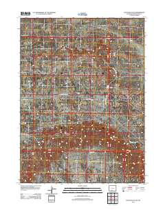 Haystack Flats 2012 topographic map thumbnail