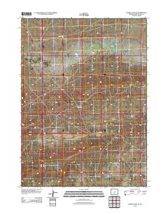 Hansen Lake NE 2012 topographic map thumbnail