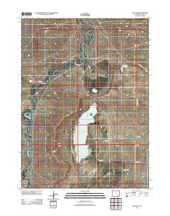 Lake Ione 2012 topographic map thumbnail
