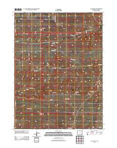 J H D Ranch 2012 topographic map thumbnail